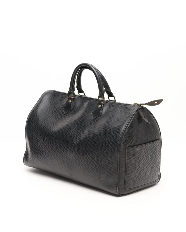 Louis Vuitton EPI Speedy 35 Bag in Leather from A Retro Tale, photo 3 of 12