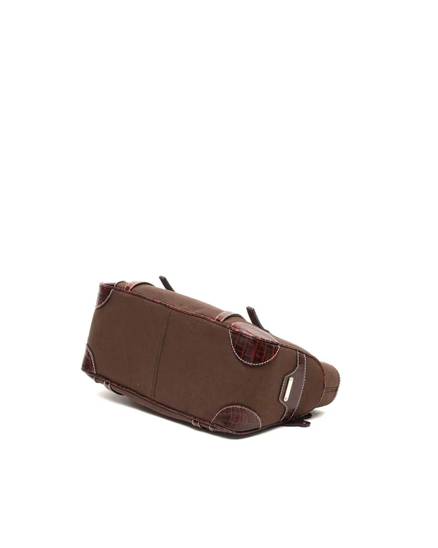 Celine Boogie Triomphe Bag in Crocodile from A Retro Tale, photo 4 of 11