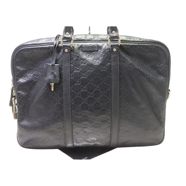 Gucci Guccissima Leather Business Bag in Leather from The Reluxe