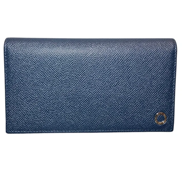 Bvlgari Man Flap Wallet Bifold Leather in Leather from The Reluxe