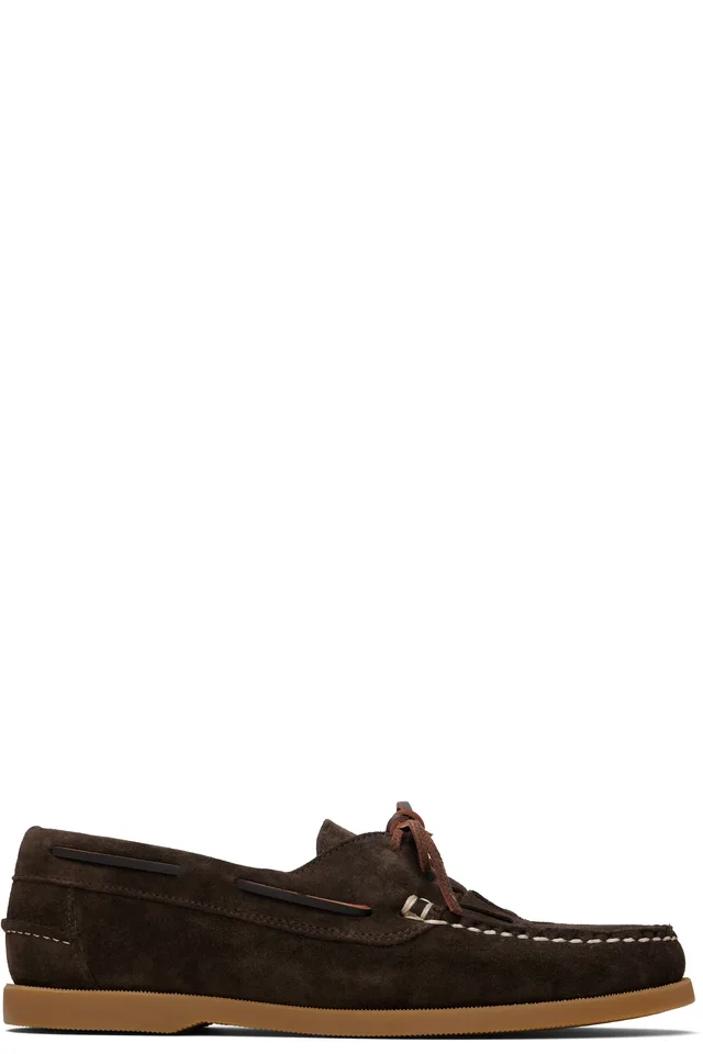 Brown Saler Nautic Suede Boat Shoes, image 1 of 1 from SSENSE
