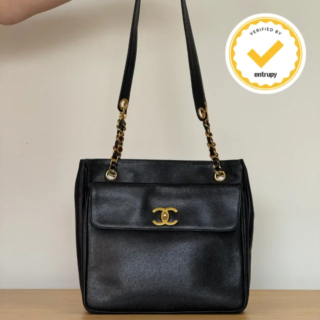 Chanel Vintage Front Pocket Tote from Armcandy Bag Co