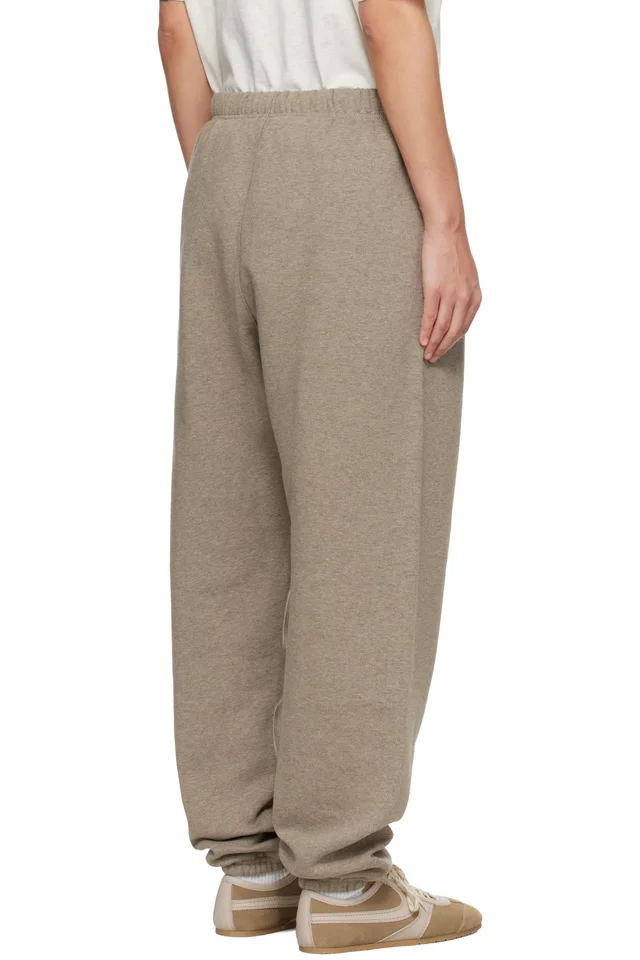 Fear of God ESSENTIALS Beige Classic Sweatpants, photo 3 of 4 from SSENSE