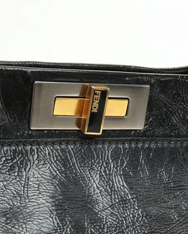 Fendi Large Peekaboo Bag in Patent leather from A Retro Tale, photo 6 of 12