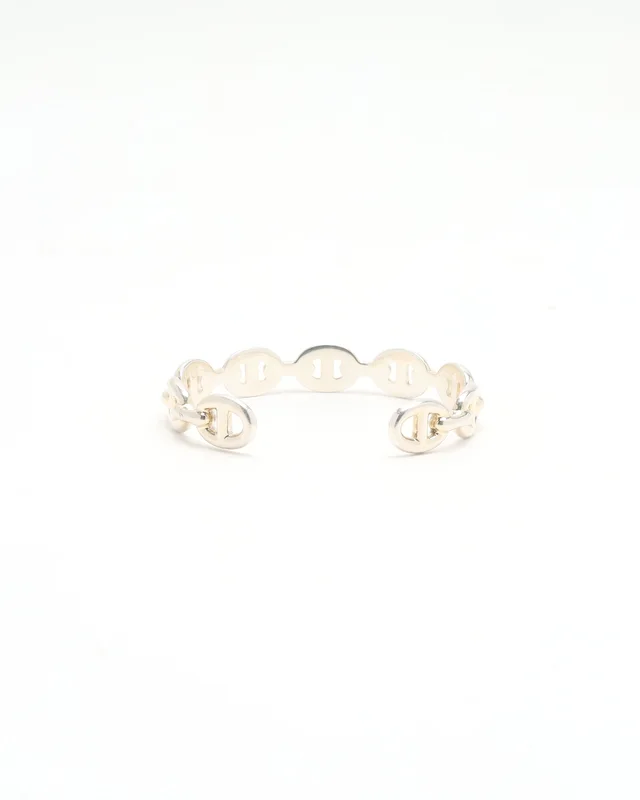 Hermès Chaîne d'Ancre Silver Bracelet in Silver from A Retro Tale, photo 2 of 3