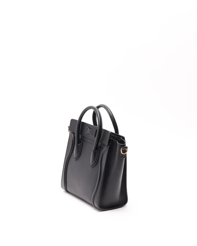 Celine Nano Luggage Bag in Leather from A Retro Tale, photo 3 of 8