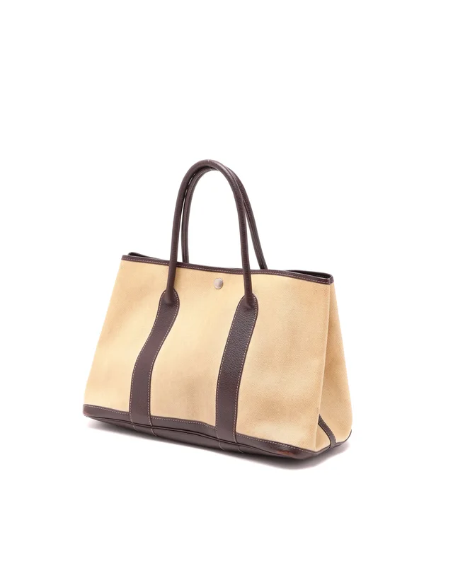 Hermès Garden Party 36 Bag in Canvas from A Retro Tale, photo 3 of 11