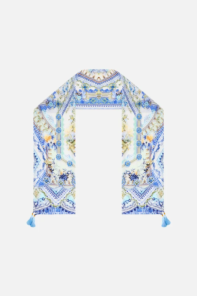 Camilla eBoutique LONG SILK CRINKLE CHIFFON SCARF MY HOMESPUN HEART from CAMILLA, photo 1 of 1