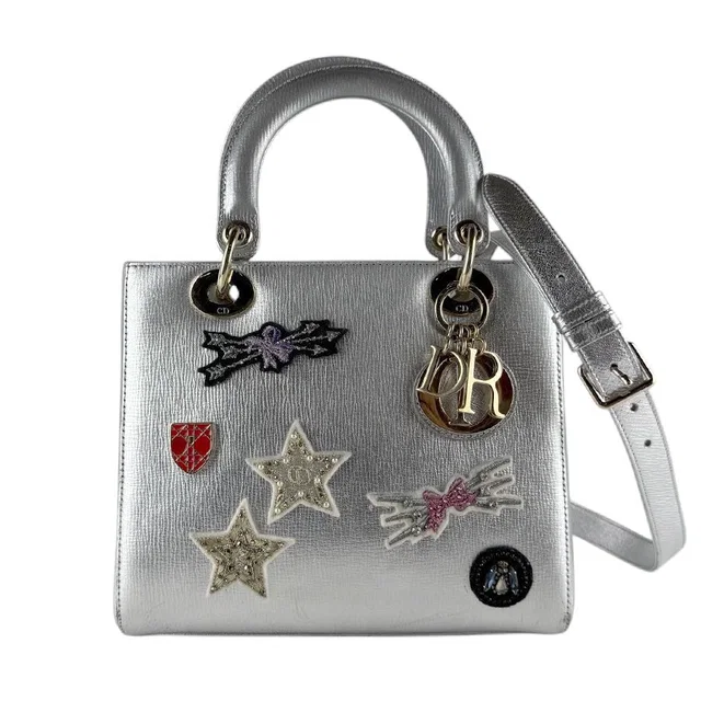 Dior Shoulder Bag Lady in Leather from The Reluxe