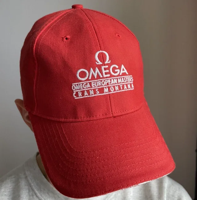 Omega Swiss Watch Cap Switrzerland Snapback Red in red from Grailed