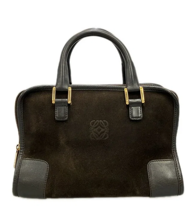 Loewe Handbag Suede Amanaso 28 in Suede from The Reluxe