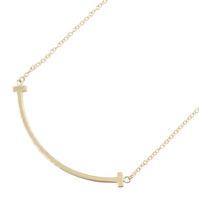 Tiffany & Co. Necklace T Smile Small 40 18K from The Reluxe