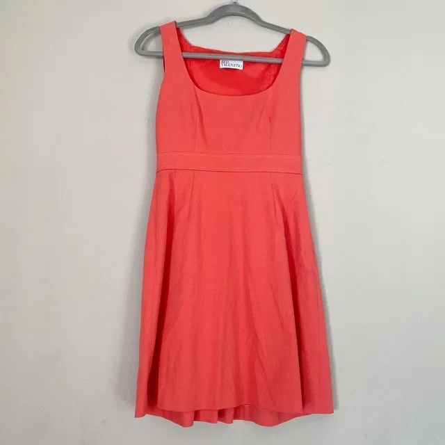 REDValentino Bow Tie Back Mini Dress in pink from Poshmark