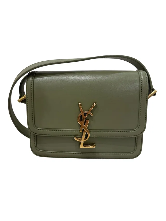Saint Laurent Bag in Pistachio Colour Leather in Leather from Luxury Promise