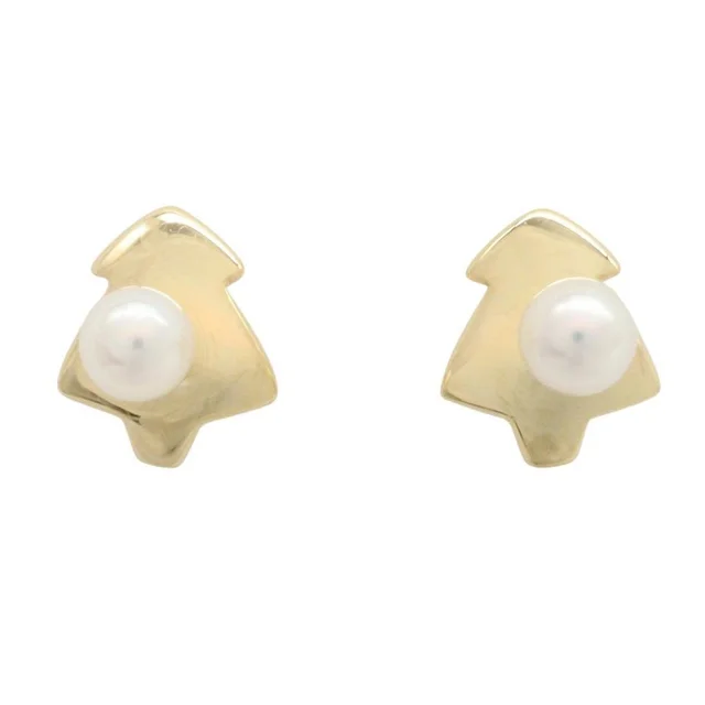 Mikimoto Pearl Pierced Earrings 18kyg #368826m63b from Poshmark