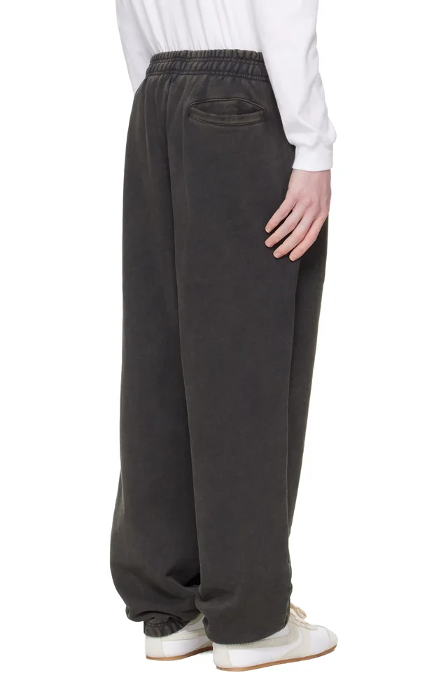 Entire Studios Black Standard Sweatpants, photo 3 of 4 from SSENSE