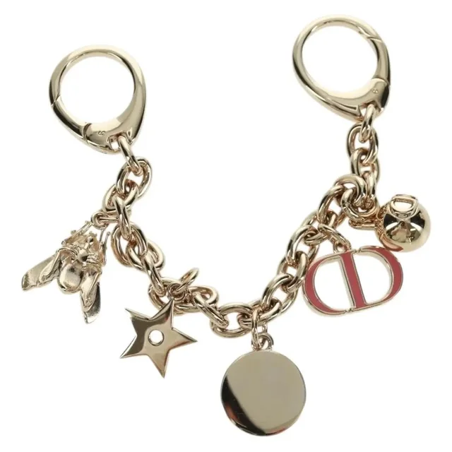 Dior 30 Montaigne Bag Charm Metal Gold in multicolor from Grailed