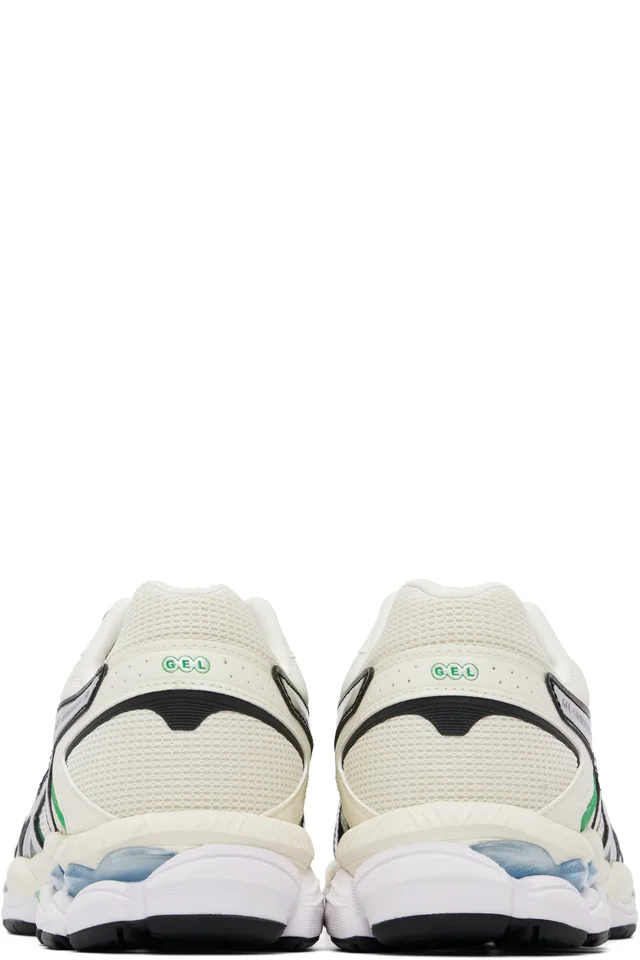 ASICS Beige & Green Gel-Cumulus 16 Sneakers, photo 2 of 5 from SSENSE