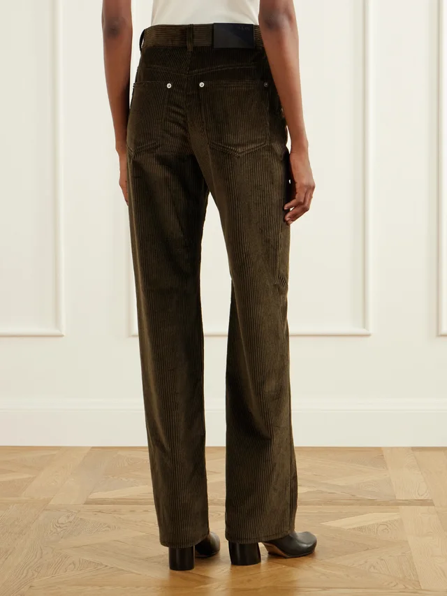 Loewe corduroy straight-leg trousers, photo 2 of 4 from SENSER