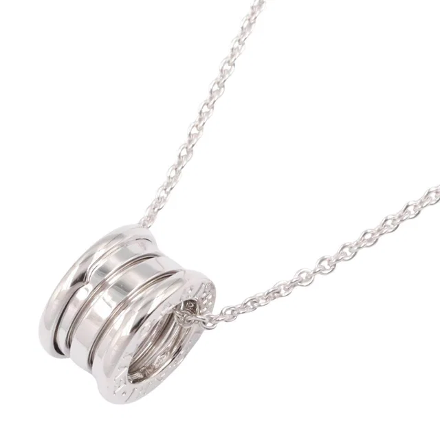 Bvlgari B-zero1 Au750 White Gold Necklace in White from LuxUness