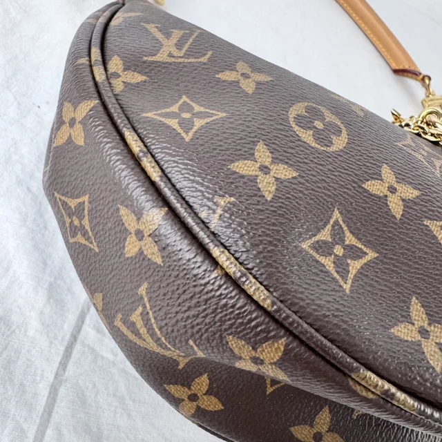 Louis Vuitton Looping Bag in Canvas, coated canvas, Leather, Metal from Reowned, photo 4 of 10