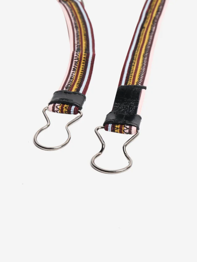 Prada Multi elasticated adjustable stripe belt in Nylon from Sign of the Times, photo 2 of 2