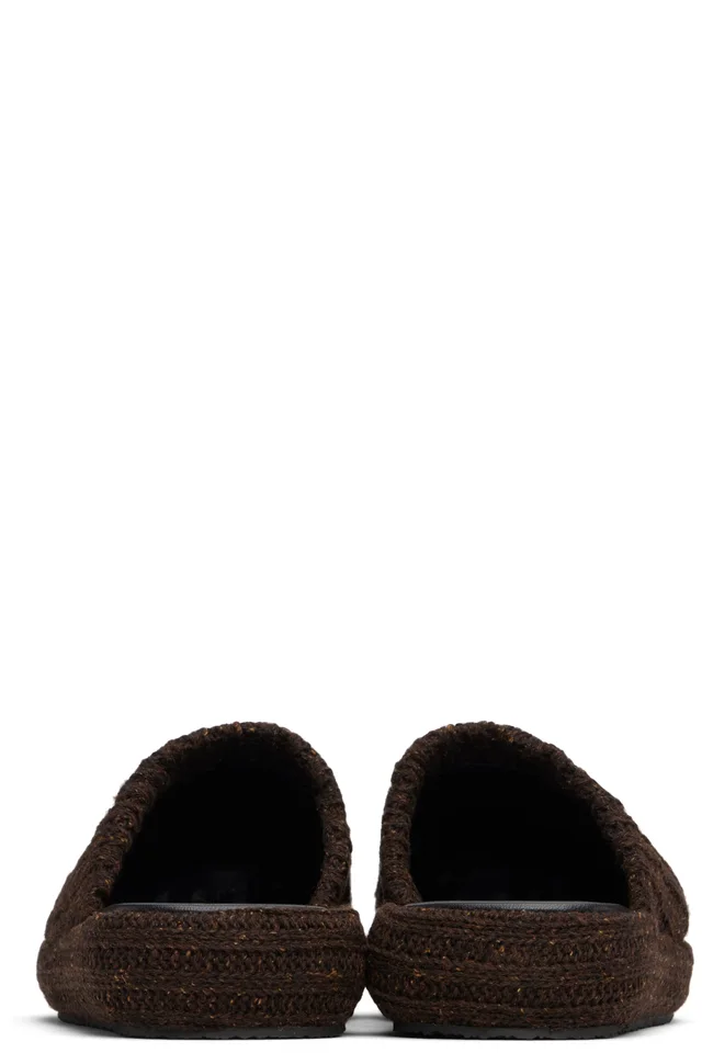 Nicole Saldaña Brown Sammy 2.0 Slip-on Loafers, photo 2 of 5 from SSENSE