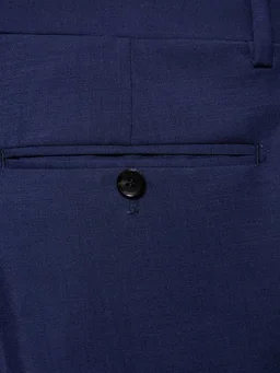 Bally Straight trousers with pleats in 60% Mohair, 40% Wool, photo 4 of 5 from LUISAVIAROMA
