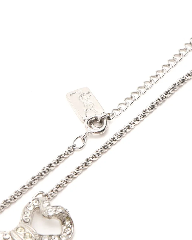 Saint Laurent Rhinestone Necklace from A Retro Tale, photo 3 of 3