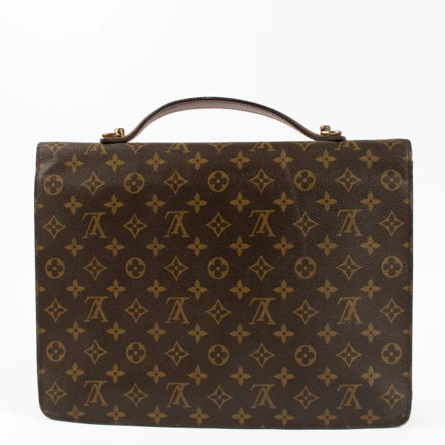 Louis Vuitton Monogram Porte-Document Bandouliere Briefcase in Coated canvas from Labellov, photo 4 of 9
