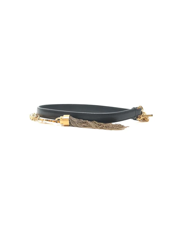 Saint Laurent Cassandra Belt in Leather from A Retro Tale, photo 2 of 6