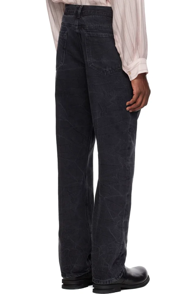 MMIC Black Roadie Jeans, photo 3 of 4 from SSENSE