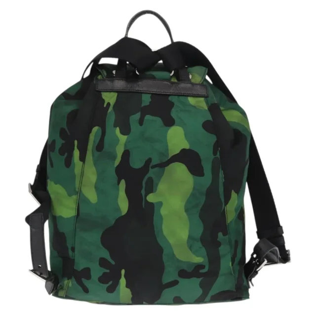 Prada Camouflage Tessuto Green Nylon Bag in Green Nylon from HEWI, photo 2 of 24