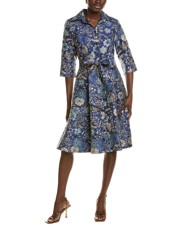 Rene Ruiz Floral Shirtdress, image 1 of 1 from Gilt