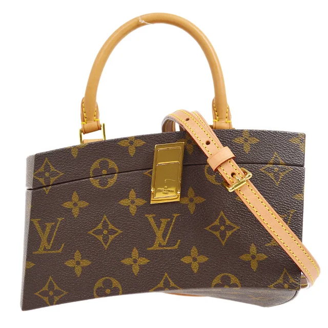 Louis Vuitton 2014 x FRANK GEHRY TWISTED BOX MONOGRAM M40275 in Coated canvas from AMORE Vintage Tokyo