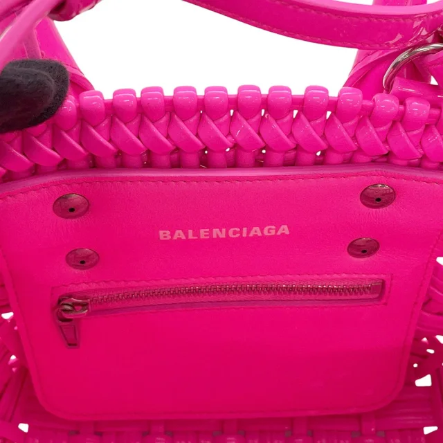 Balenciaga Bistro XXS Pink678028 Patent Leather in Patent leather from GALLERY RARE, photo 14 of 16