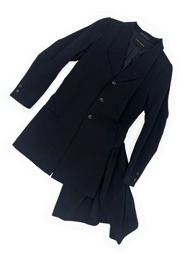 Comme des Garçons 80s asymmetrical blazer from James Veloria
