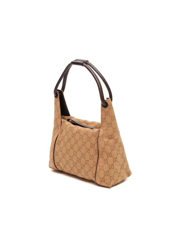 Gucci GG Hobo Bag in Canvas from A Retro Tale, photo 2 of 9