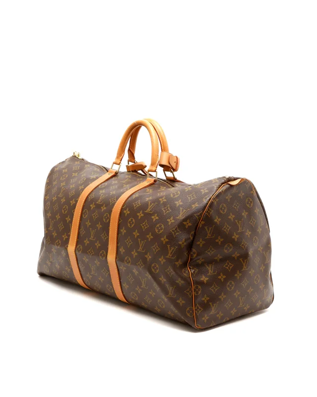 Louis Vuitton Monogram Keepall 55 Weekend Bag in Coated canvas from A Retro Tale, photo 3 of 9