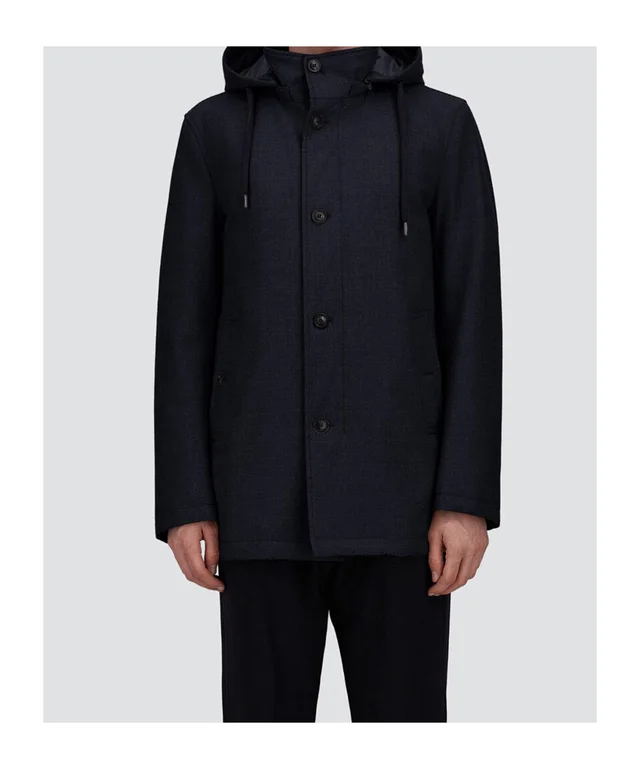Herno Long-sleeve hooded padded jacket, photo 4 of 5 from SENSER