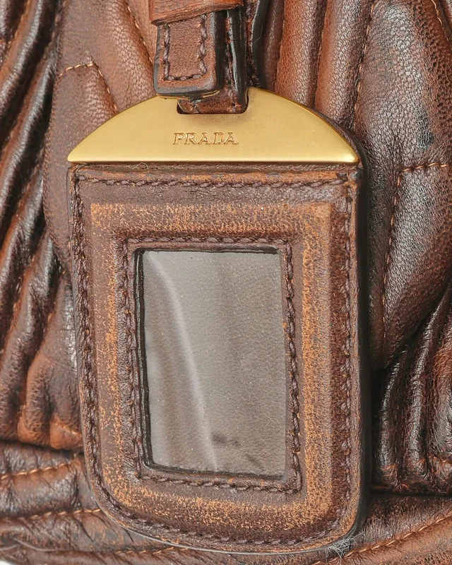 Prada Nappa Leather Bag in Nappa leather from A Retro Tale, photo 8 of 11