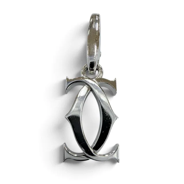 Cartier 750 White Gold Pendant in White from LuxUness