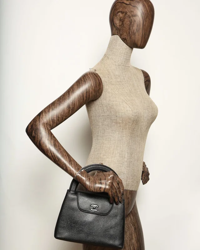 Chanel Caviar Kelly Handle Bag in Caviar leather from A Retro Tale, photo 8 of 8