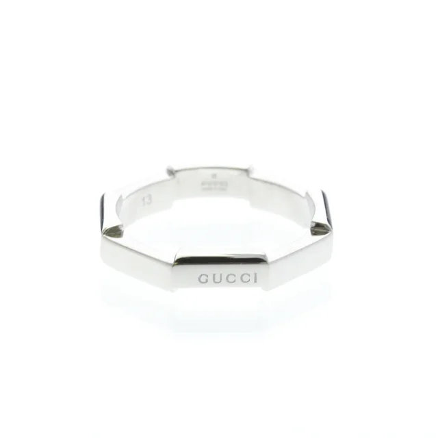 Gucci Link to Love Ring Platinum Polished in Silver Platinum from Elady