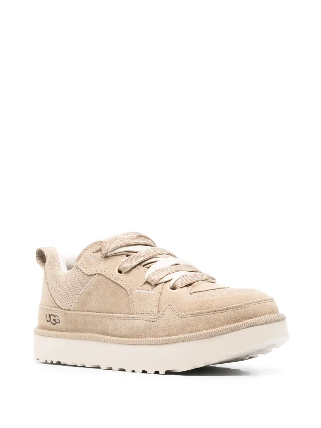 UGG Lo Lowmel lace-up engraved logo sneakers, photo 2 of 2 from FARFETCH