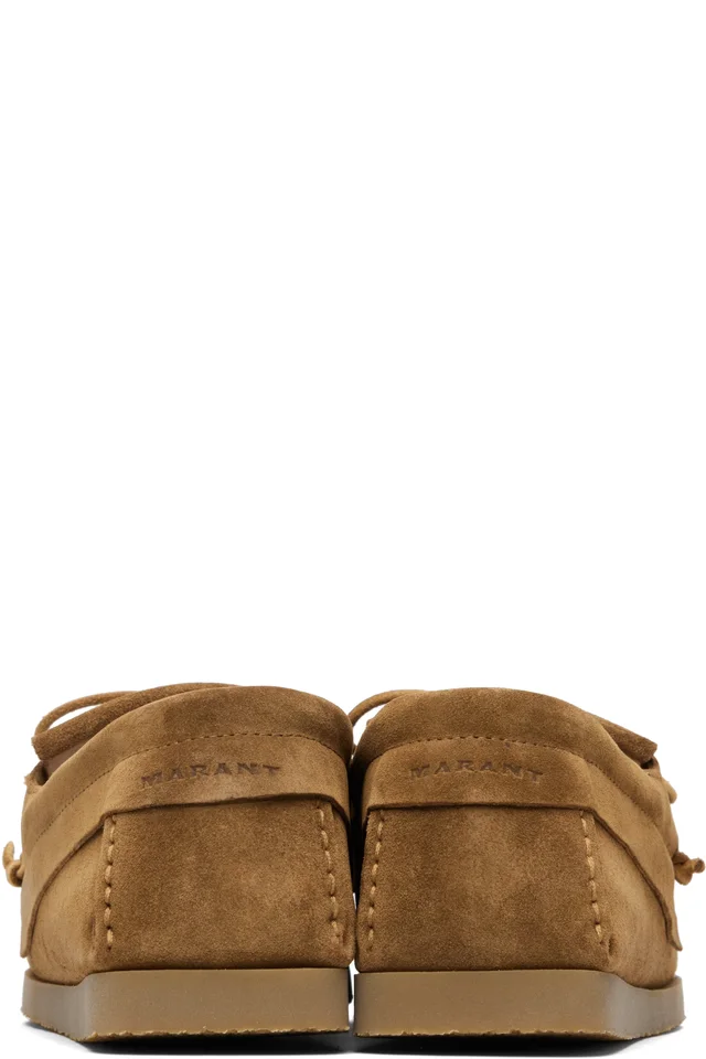 Isabel Marant Brown Fenlis Loafers, photo 2 of 5 from SSENSE