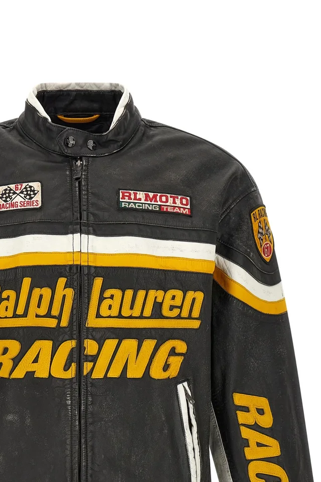 Polo Ralph Lauren Zipped Moto Jacket, photo 3 of 8 from SENSER