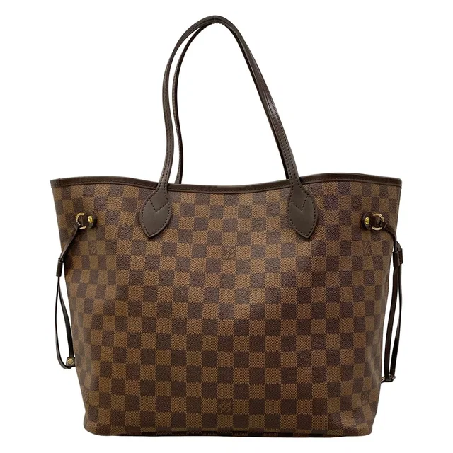 Louis Vuitton Tote Damier Neverfull MM Ebene in Brown Canvas from The Reluxe