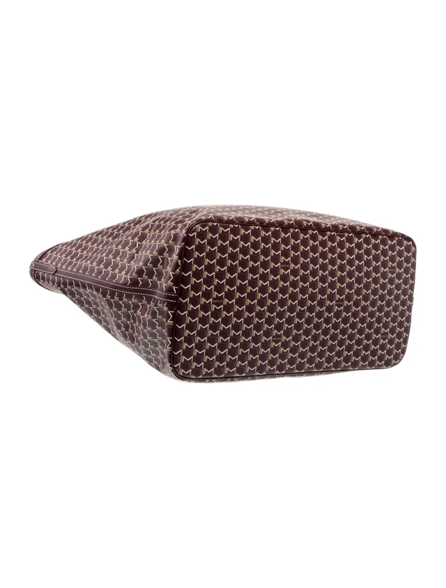 Moynat Tote in purple Canvas from The RealReal, photo 4 of 6