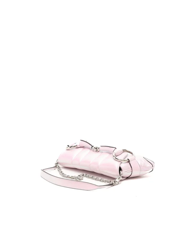 Gucci Iridescent Nappa Horsebit Chain Shoulder Bag in Nappa leather from A Retro Tale, photo 4 of 8